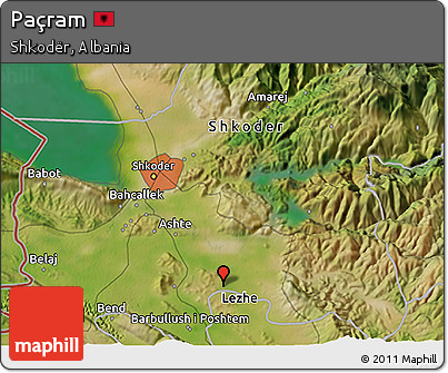 Satellite 3D Map of Paçram