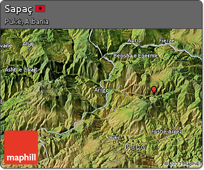 Satellite 3D Map of Sapaç