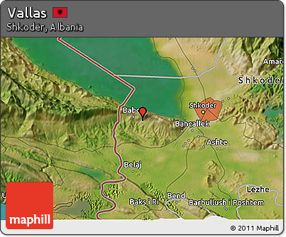 Satellite 3D Map of Vallas