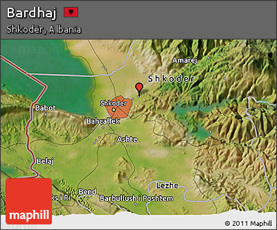 Satellite 3D Map of Bardhaj