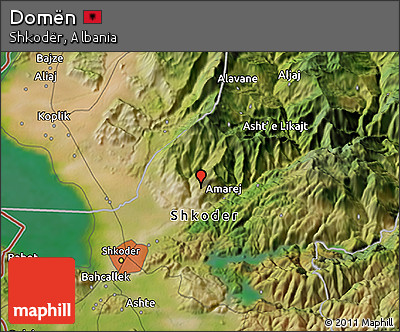 Satellite 3D Map of Domën