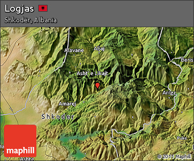 Satellite 3D Map of Logjas