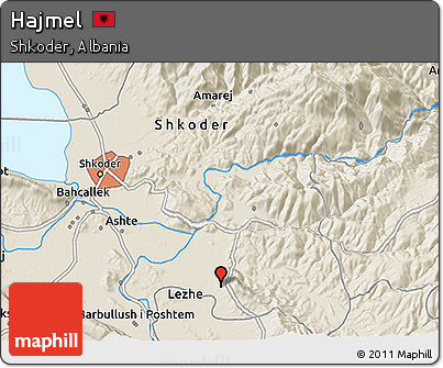 Shaded Relief 3D Map of Hajmel