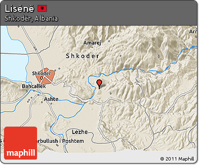 Shaded Relief 3D Map of Lisënë