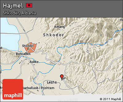 Shaded Relief 3D Map of Hajmel