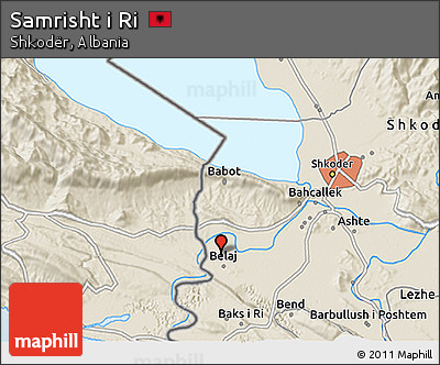 Shaded Relief 3D Map of Samrisht I Ri