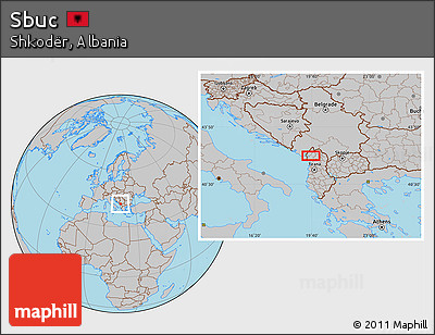 Gray Location Map of Sbuc
