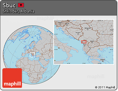 Gray Location Map of Sbuc