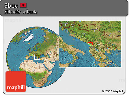 Satellite Location Map of Sbuc