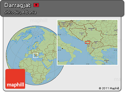 Savanna Style Location Map of Darragjat
