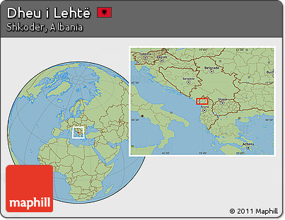 Savanna Style Location Map of Dheu I Lehtë