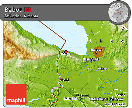 Physical Map of Babot