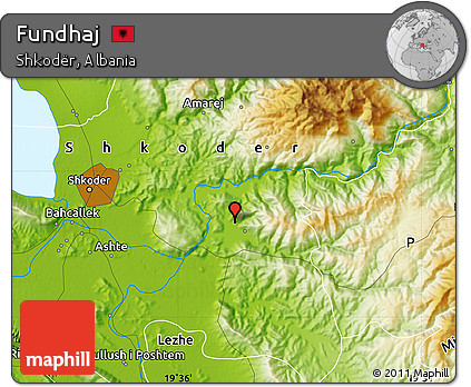 Physical Map of Fundhaj