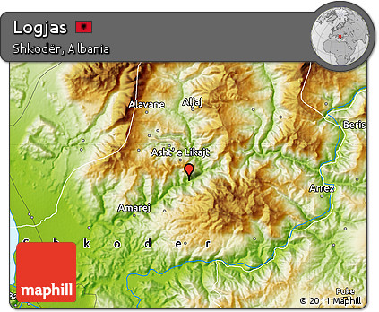 Physical Map of Logjas