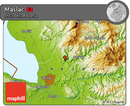 Physical Map of Maslac