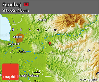 Physical Map of Fundhaj