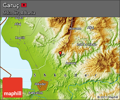 Physical Map of Garuç