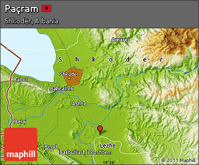 Physical Map of Paçram