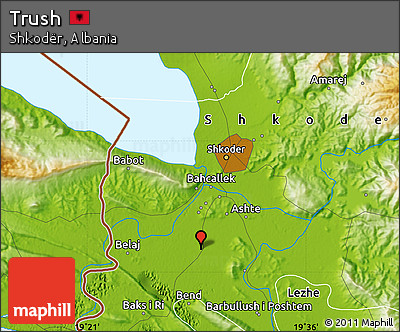 Physical Map of Trush