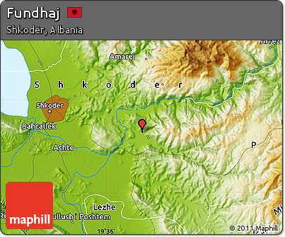 Physical Map of Fundhaj
