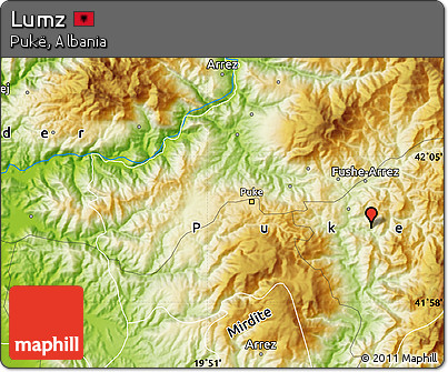 Physical Map of Lumz