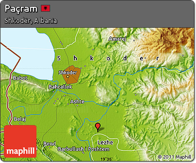 Physical Map of Paçram