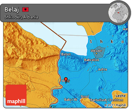 Political Map of Belaj