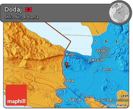 Political Map of Dodaj