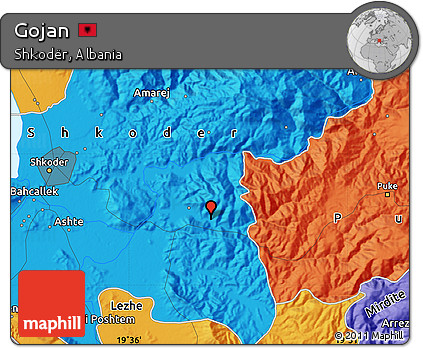 Political Map of Gojan