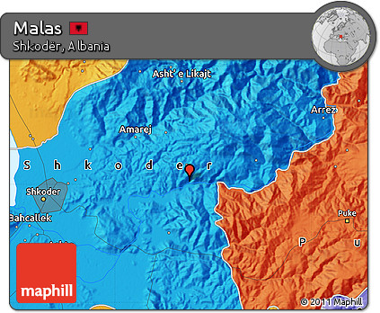 Political Map of Malas
