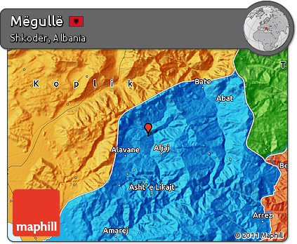 Political Map of Mëgullë