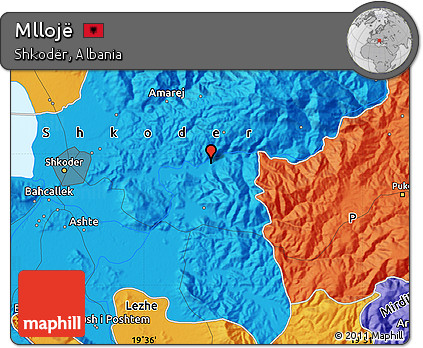 Political Map of Mllojë