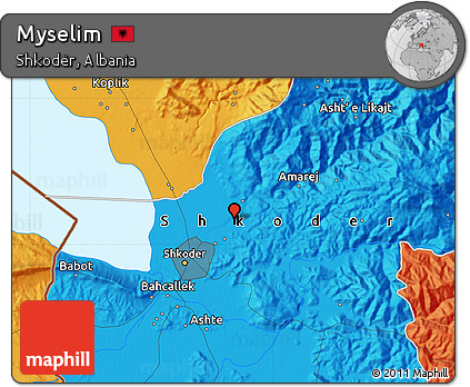 Political Map of Myselim
