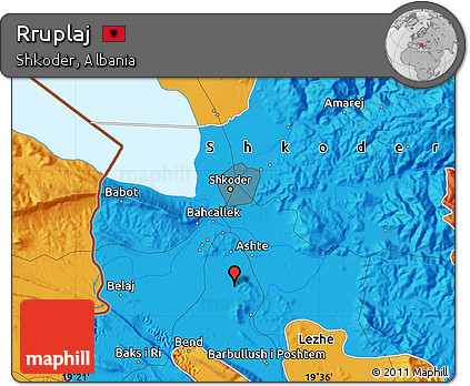 Political Map of Rruplaj