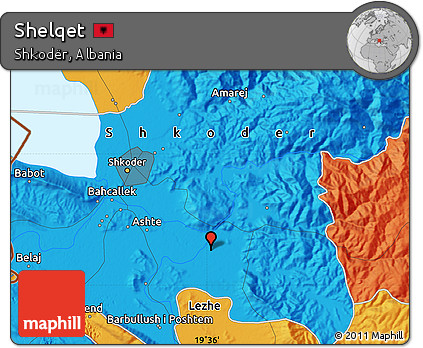 Political Map of Shelqet