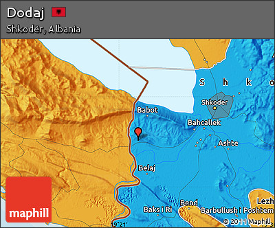 Political Map of Dodaj
