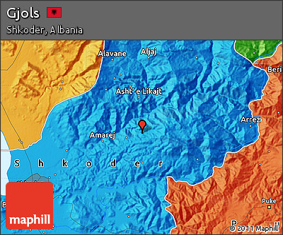 Political Map of Gjols