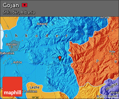 Political Map of Gojan