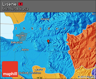 Political Map of Lisënë
