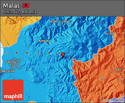Political Map of Malas