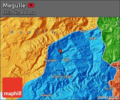 Political Map of Mëgullë