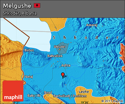 Political Map of Melgushë