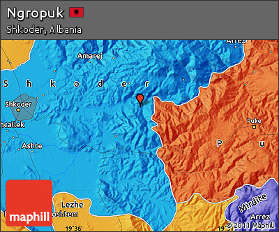 Political Map of Ngropuk