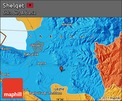 Political Map of Shelqet