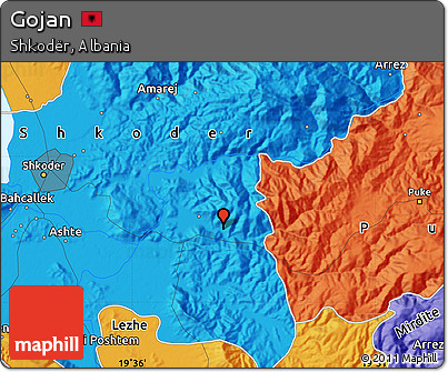 Political Map of Gojan