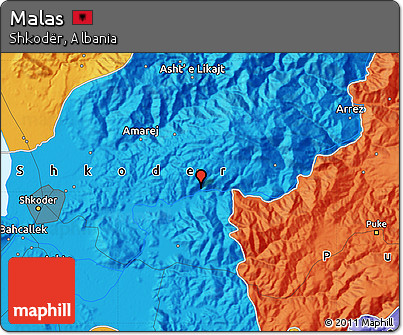 Political Map of Malas