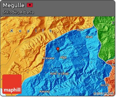 Political Map of Mëgullë