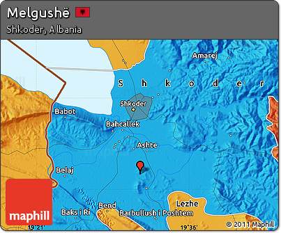 Political Map of Melgushë