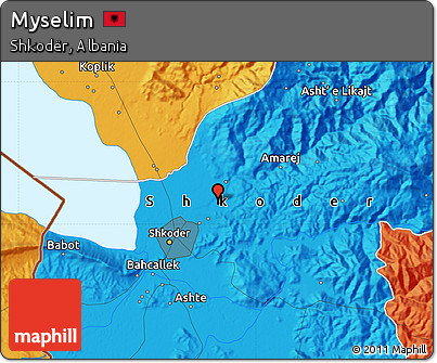 Political Map of Myselim