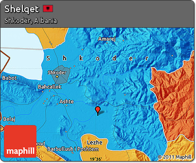 Political Map of Shelqet